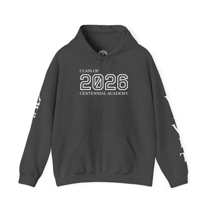 Centennial Academy Graduation Hoodie (White Logo)