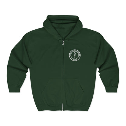 VIVIT Full Zip Hoodie (White Logo)