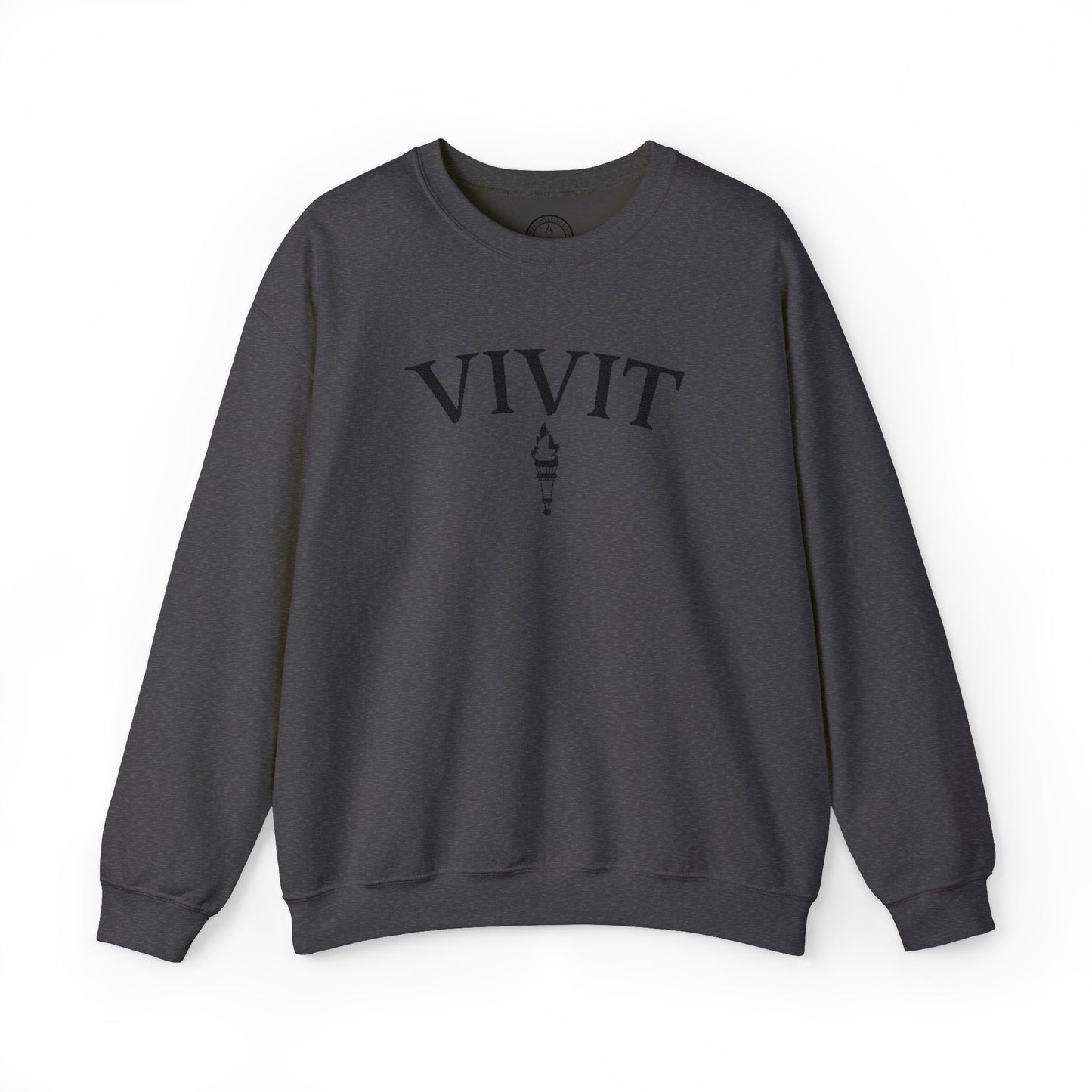 Vintage Style Unisex VIVIT Crewneck (Black Logo)