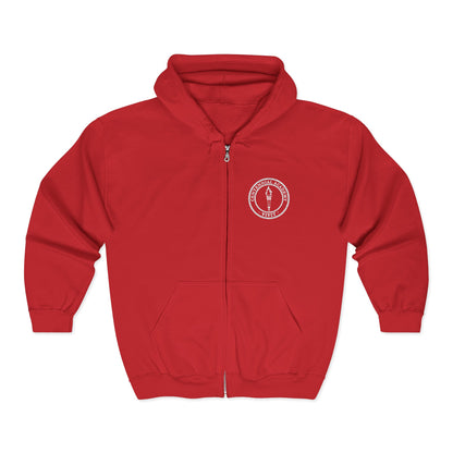 VIVIT Full Zip Hoodie (White Logo)