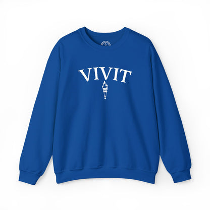 Vintage Style Unisex VIVIT Crewneck (White Logo)