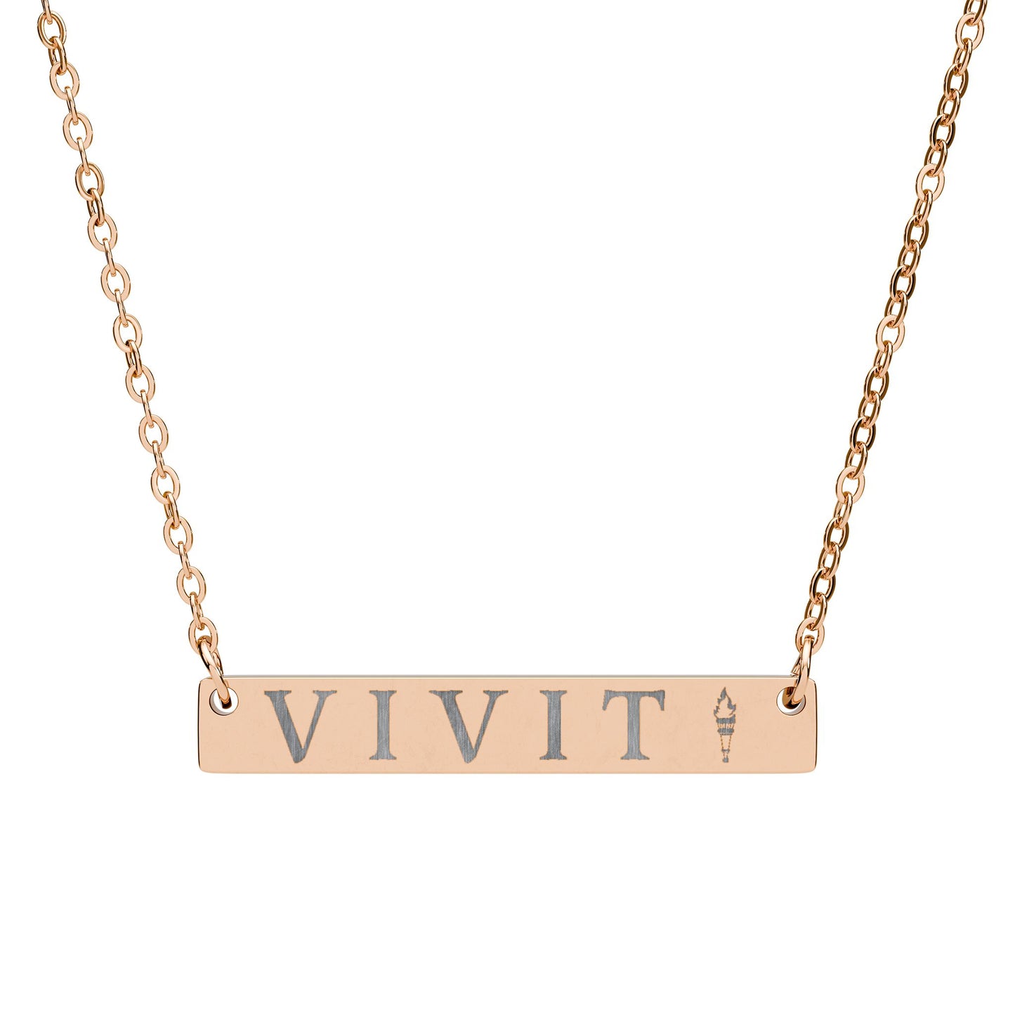 VIVIT Horizontal Bar Necklace