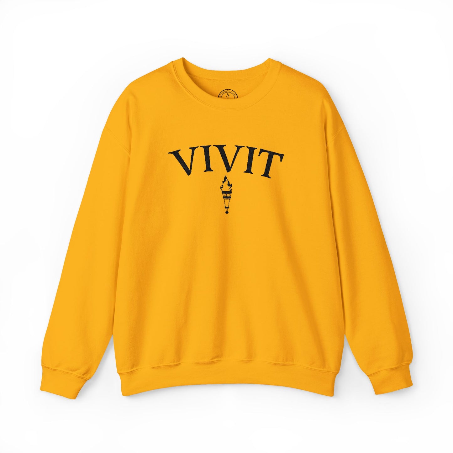 Vintage Style Unisex VIVIT Crewneck (Black Logo)