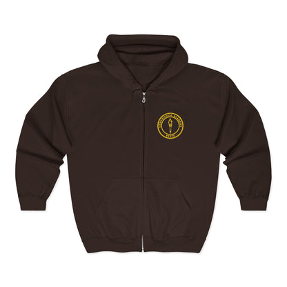 Unisex VIVIT Full Zip Hoodie (Gold Logo)