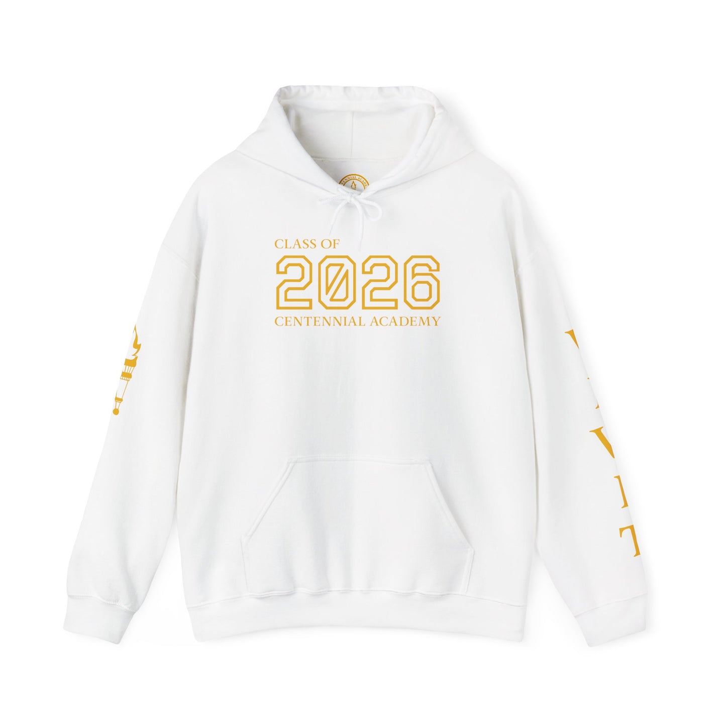 Centennial Academy Graduation Hoodie (Gold Logo)