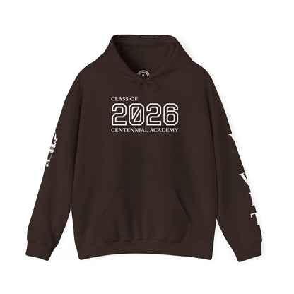 Centennial Academy Graduation Hoodie (Black Logo)