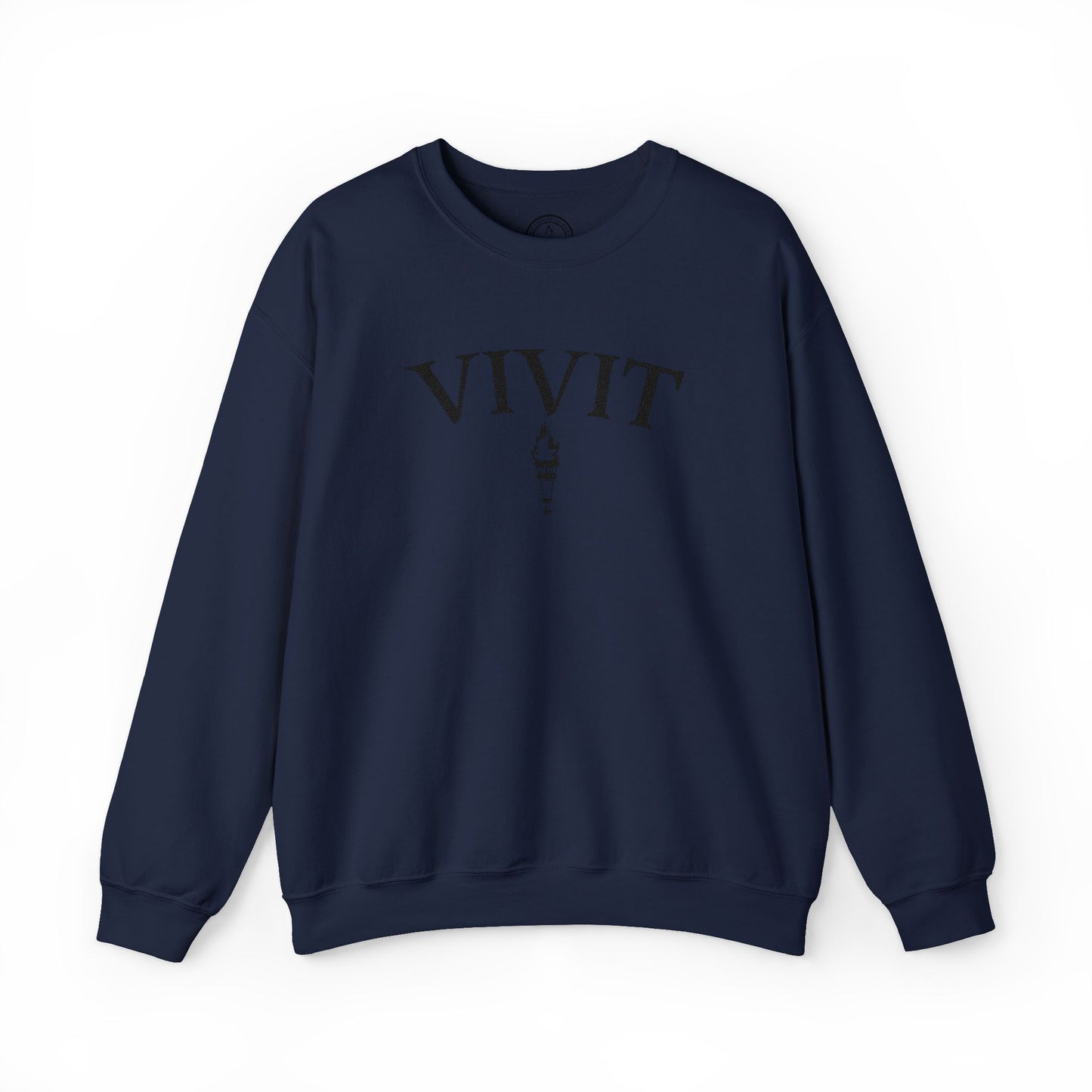 Vintage Style Unisex VIVIT Crewneck (Black Logo)