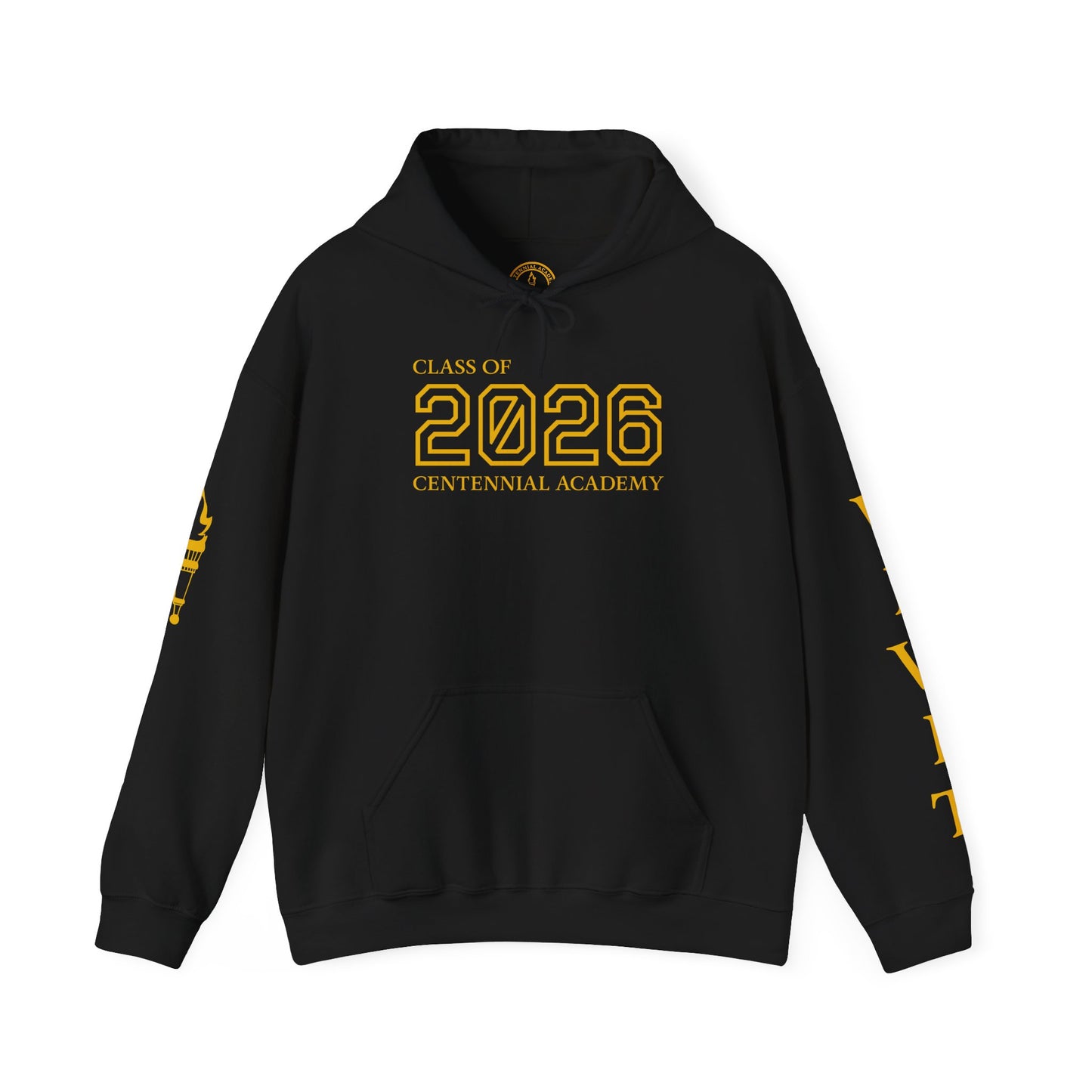 Centennial Academy Graduation Hoodie (Gold Logo)