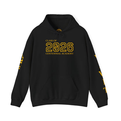 Centennial Academy Graduation Hoodie (Gold Logo)