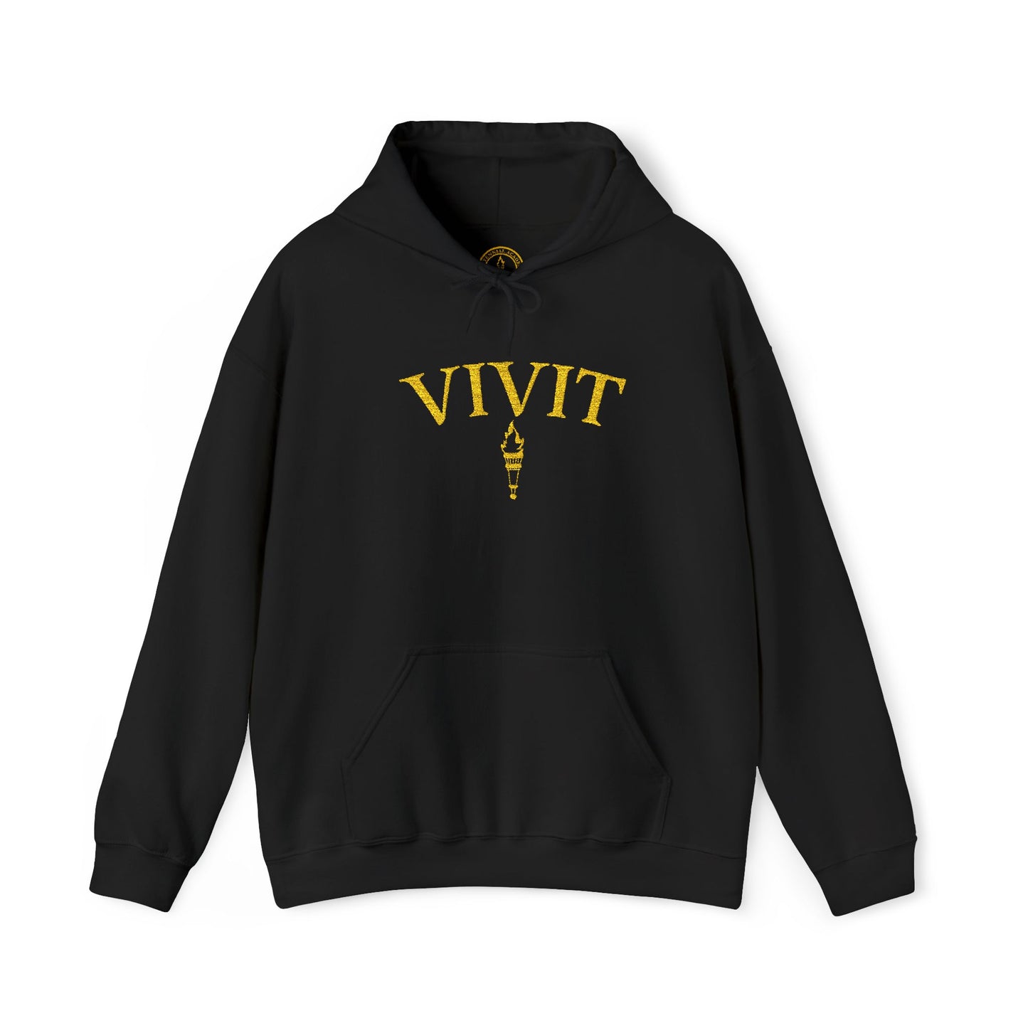 Vintage Style Unisex VIVIT Hoodie (Gold Logo)