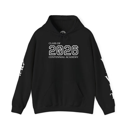 Centennial Academy Graduation Hoodie (Black Logo)