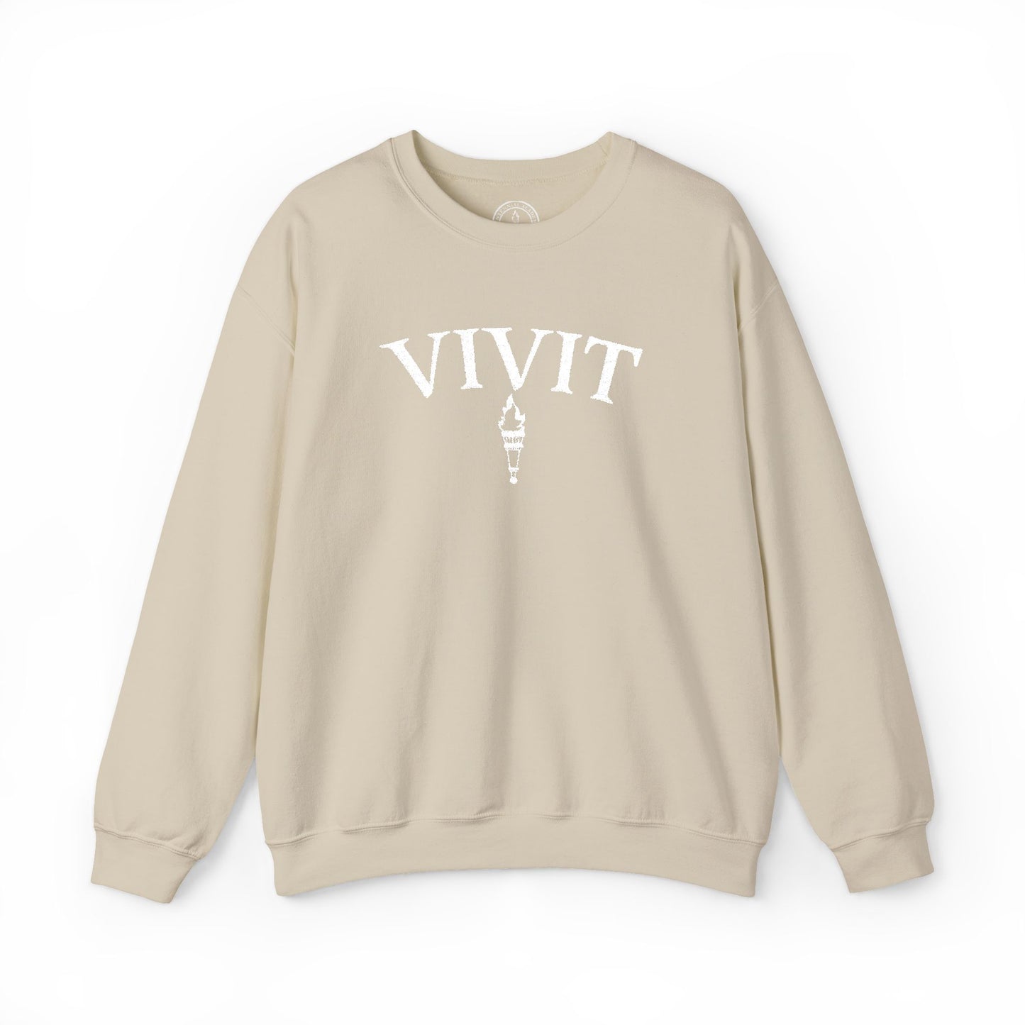 Vintage Style Unisex VIVIT Crewneck (White Logo)