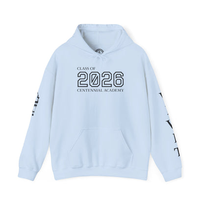 Centennial Academy Graduation Hoodie (Black Logo)