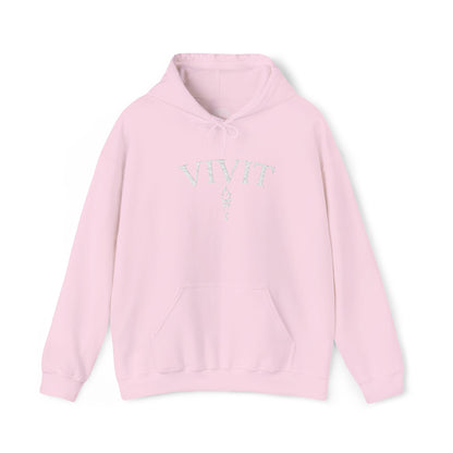 Vintage Style Unisex VIVIT Hoodie (White Logo)