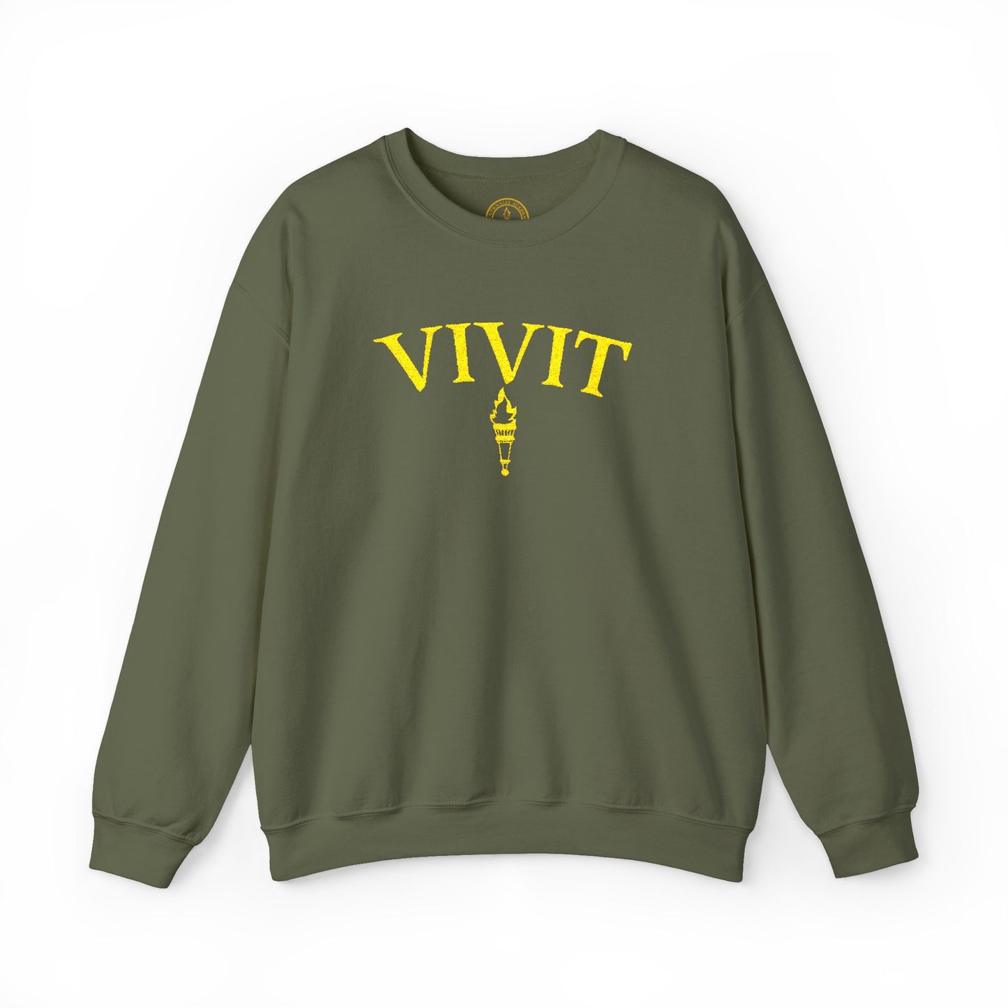 Vintage Style Unisex VIVIT Crewneck (Gold Logo)