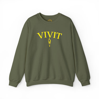 Vintage Style Unisex VIVIT Crewneck (Gold Logo)