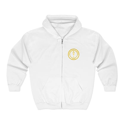 Unisex VIVIT Full Zip Hoodie (Gold Logo)