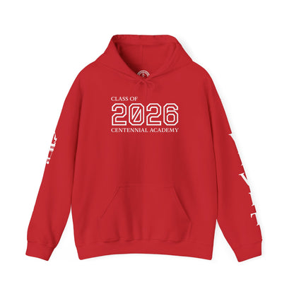 Centennial Academy Graduation Hoodie (White Logo)