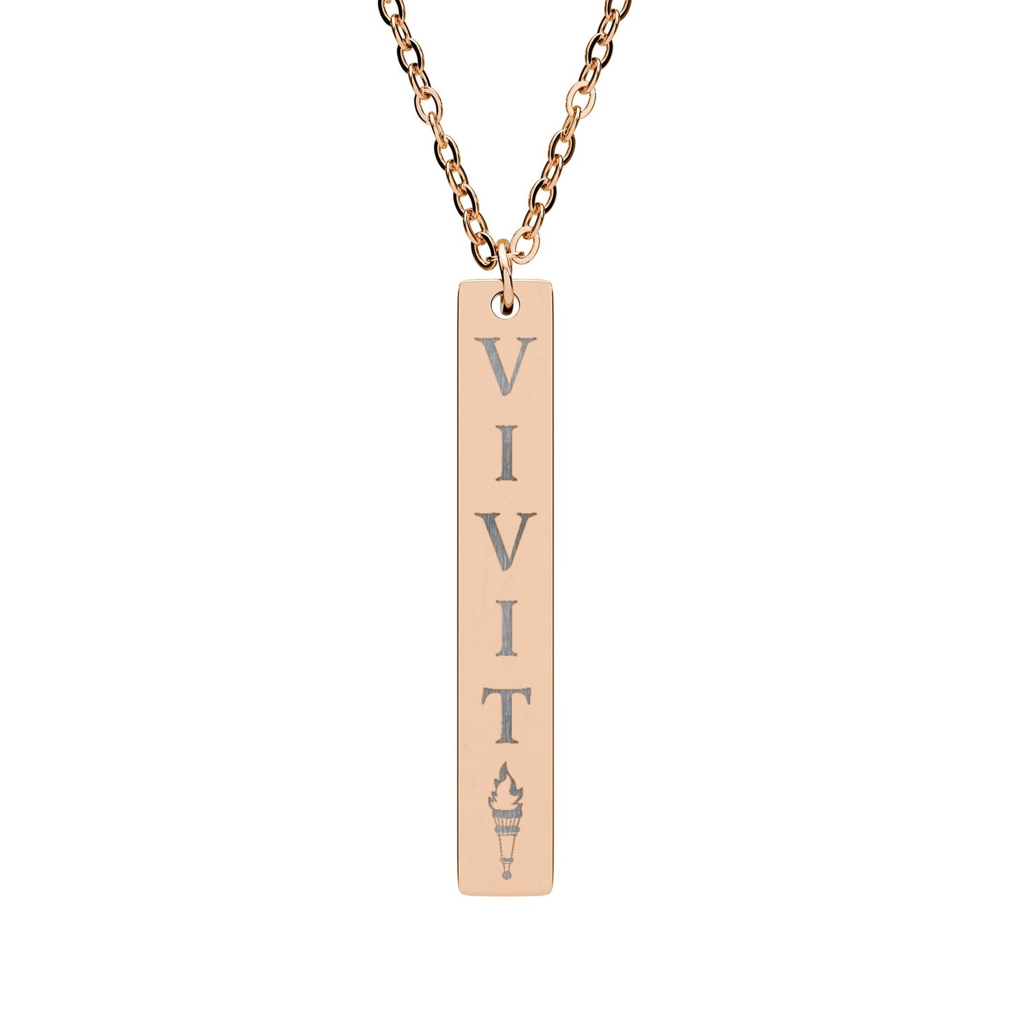 VIVIT Vertical Bar Necklace