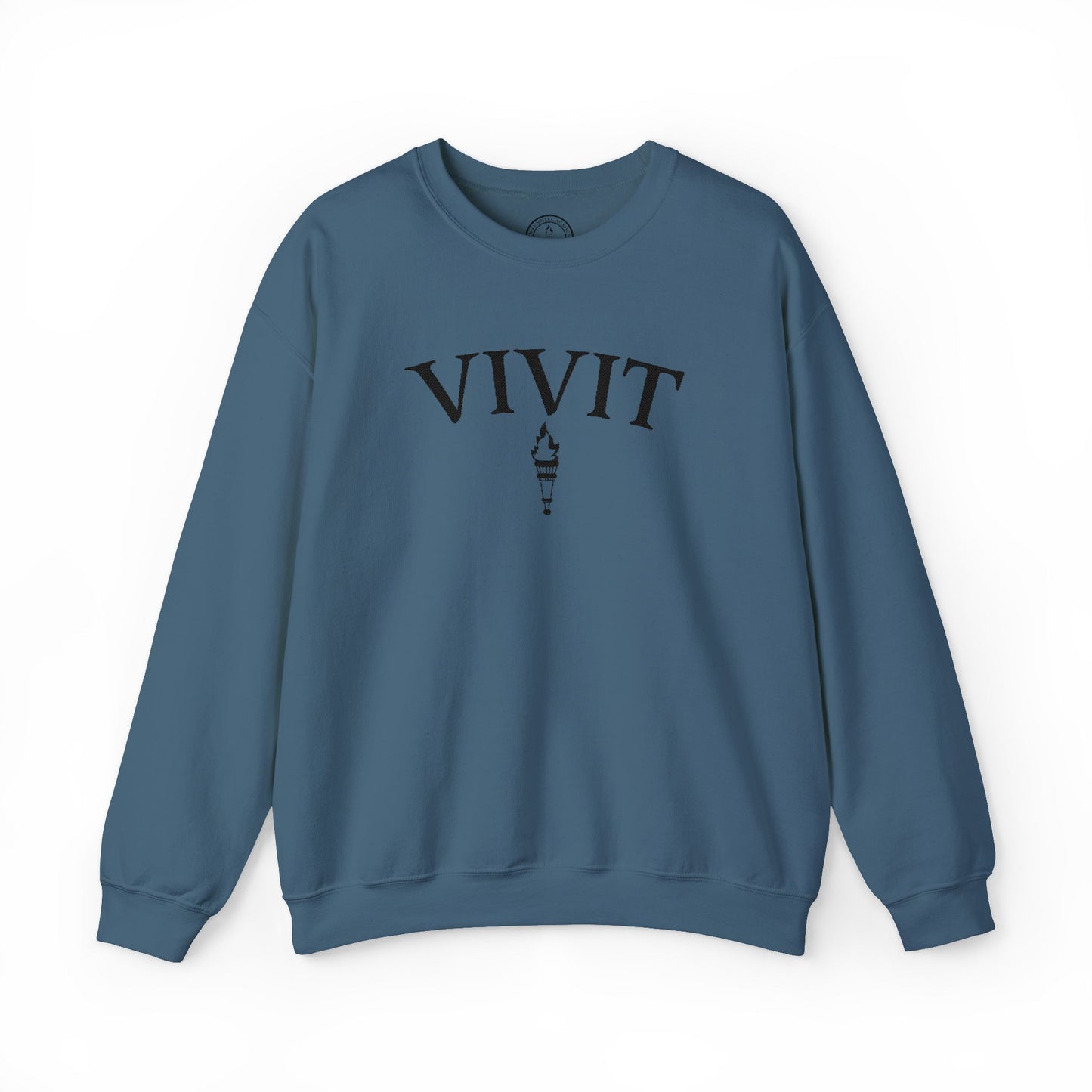 Vintage Style Unisex VIVIT Crewneck (Black Logo)