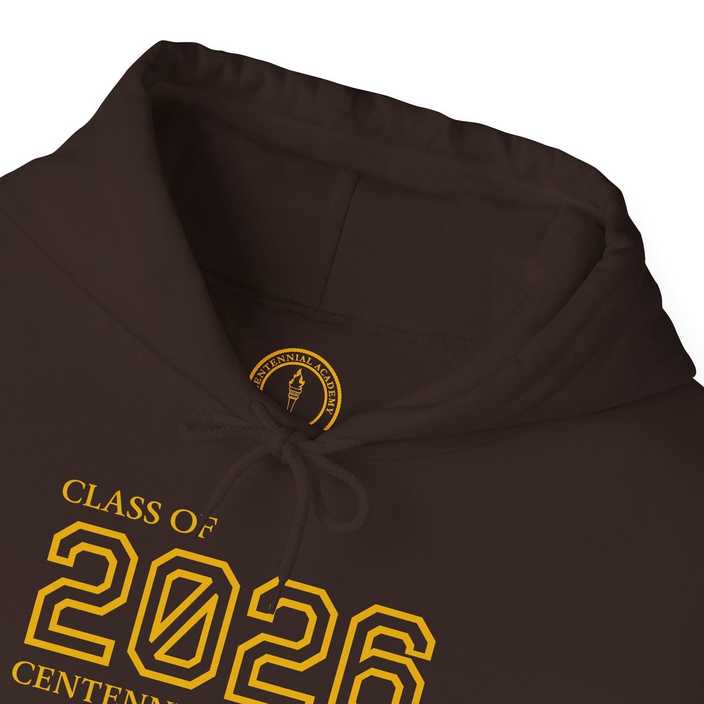 Centennial Academy Graduation Hoodie (Gold Logo)