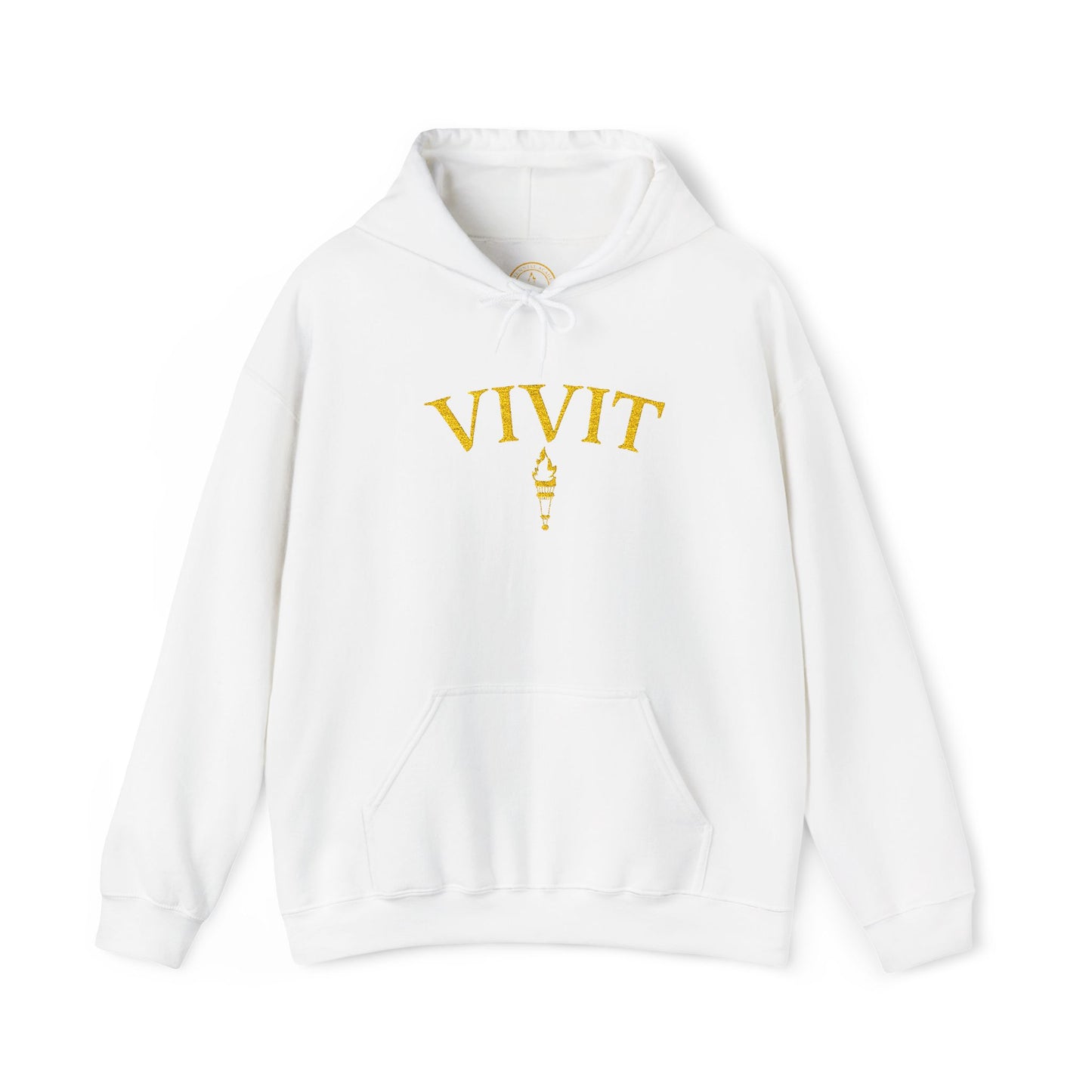 Vintage Style Unisex VIVIT Hoodie (Gold Logo)