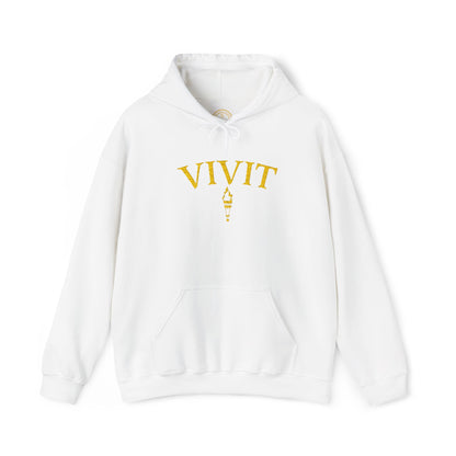 Vintage Style Unisex VIVIT Hoodie (Gold Logo)