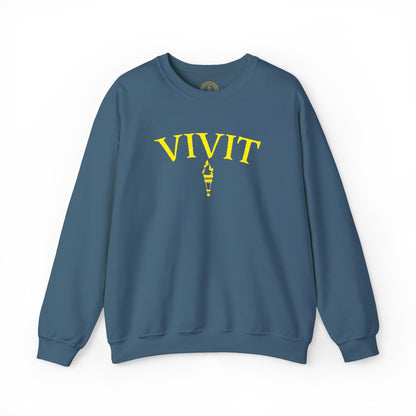 Vintage Style Unisex VIVIT Crewneck (Gold Logo)