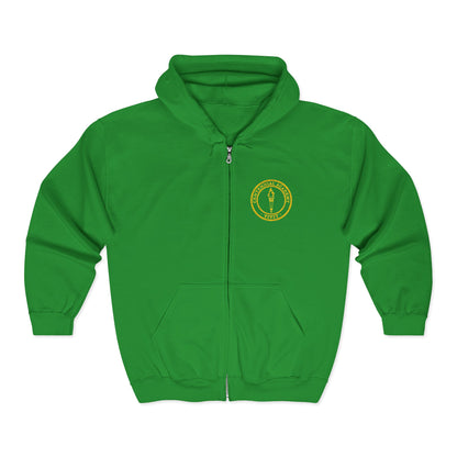 Unisex VIVIT Full Zip Hoodie (Gold Logo)
