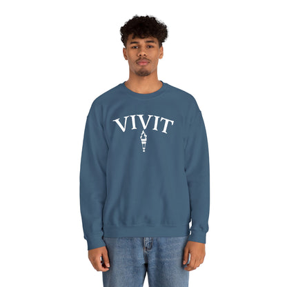 Vintage Style Unisex VIVIT Crewneck (White Logo)