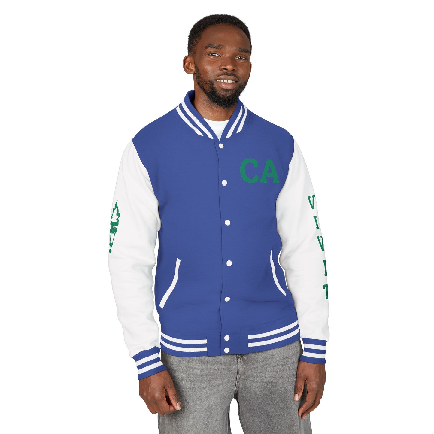 Centennial Academy Letterman Jacket (Green Logo)