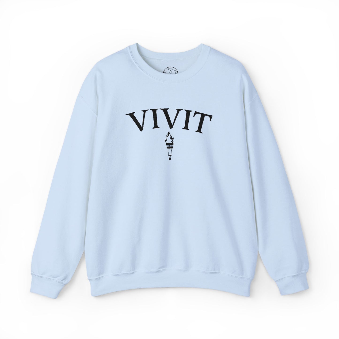 Vintage Style Unisex VIVIT Crewneck (Black Logo)