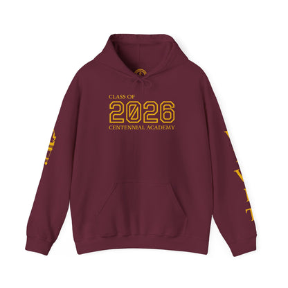Centennial Academy Graduation Hoodie (Gold Logo)