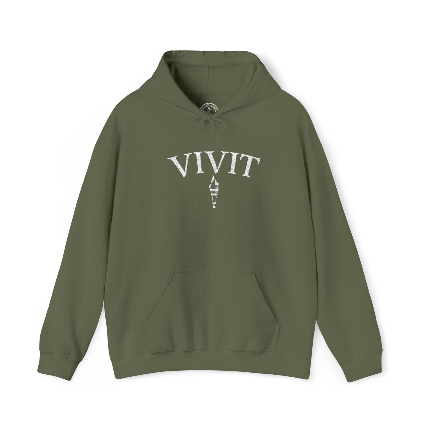 Vintage Style Unisex VIVIT Hoodie (White Logo)