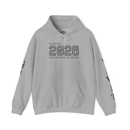 Centennial Academy Graduation Hoodie (Black Logo)