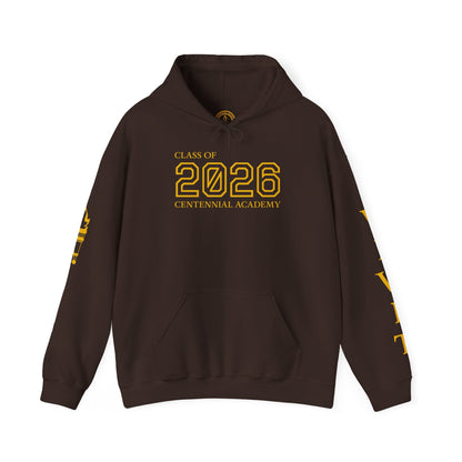 Centennial Academy Graduation Hoodie (Gold Logo)