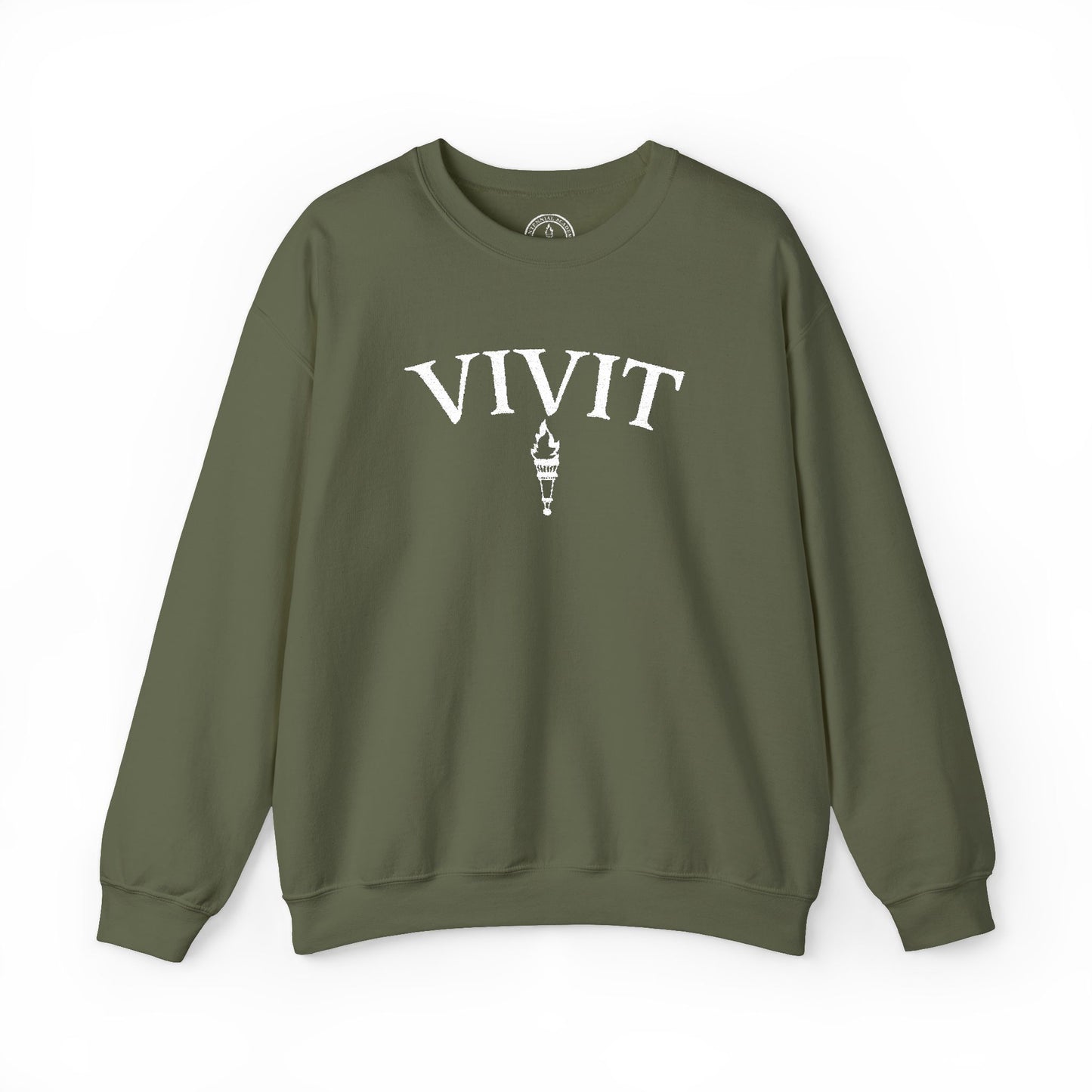 Vintage Style Unisex VIVIT Crewneck (White Logo)