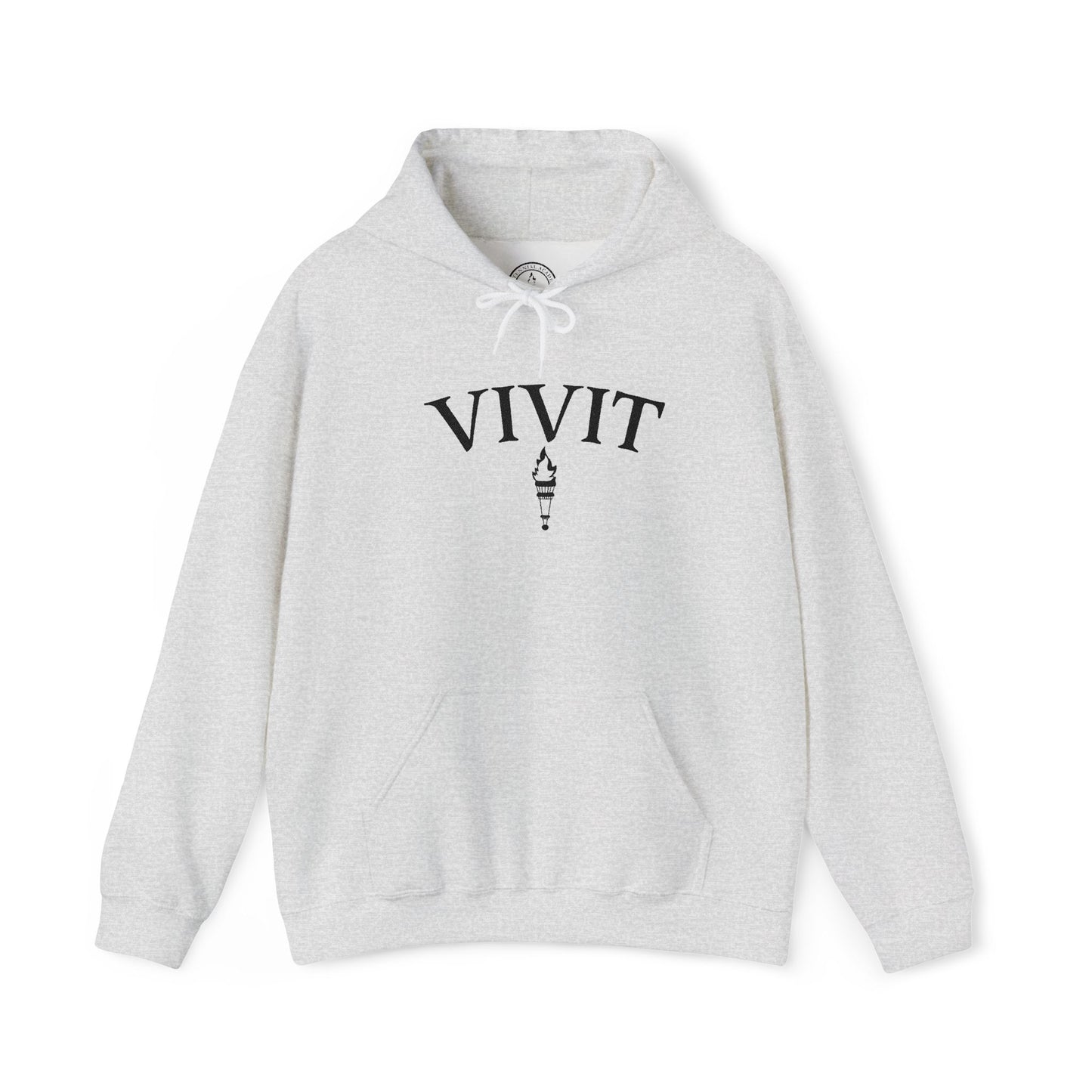 Vintage Style Unisex VIVIT Hoodie (Black Logo)