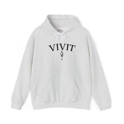 Vintage Style Unisex VIVIT Hoodie (Black Logo)
