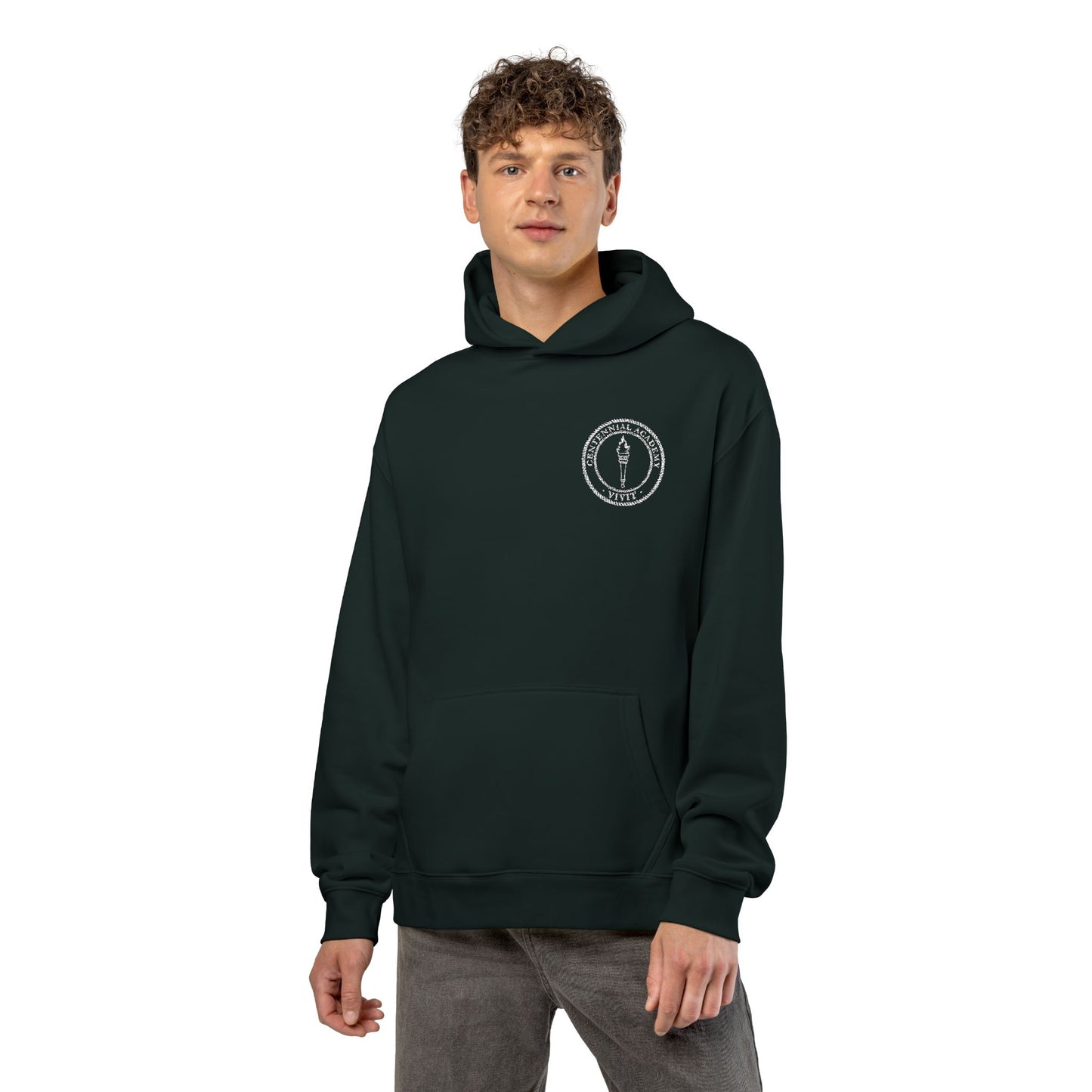VIVIT Relaxed Hoodie (White Logo)