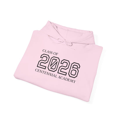 Centennial Academy Graduation Hoodie (Black Logo)