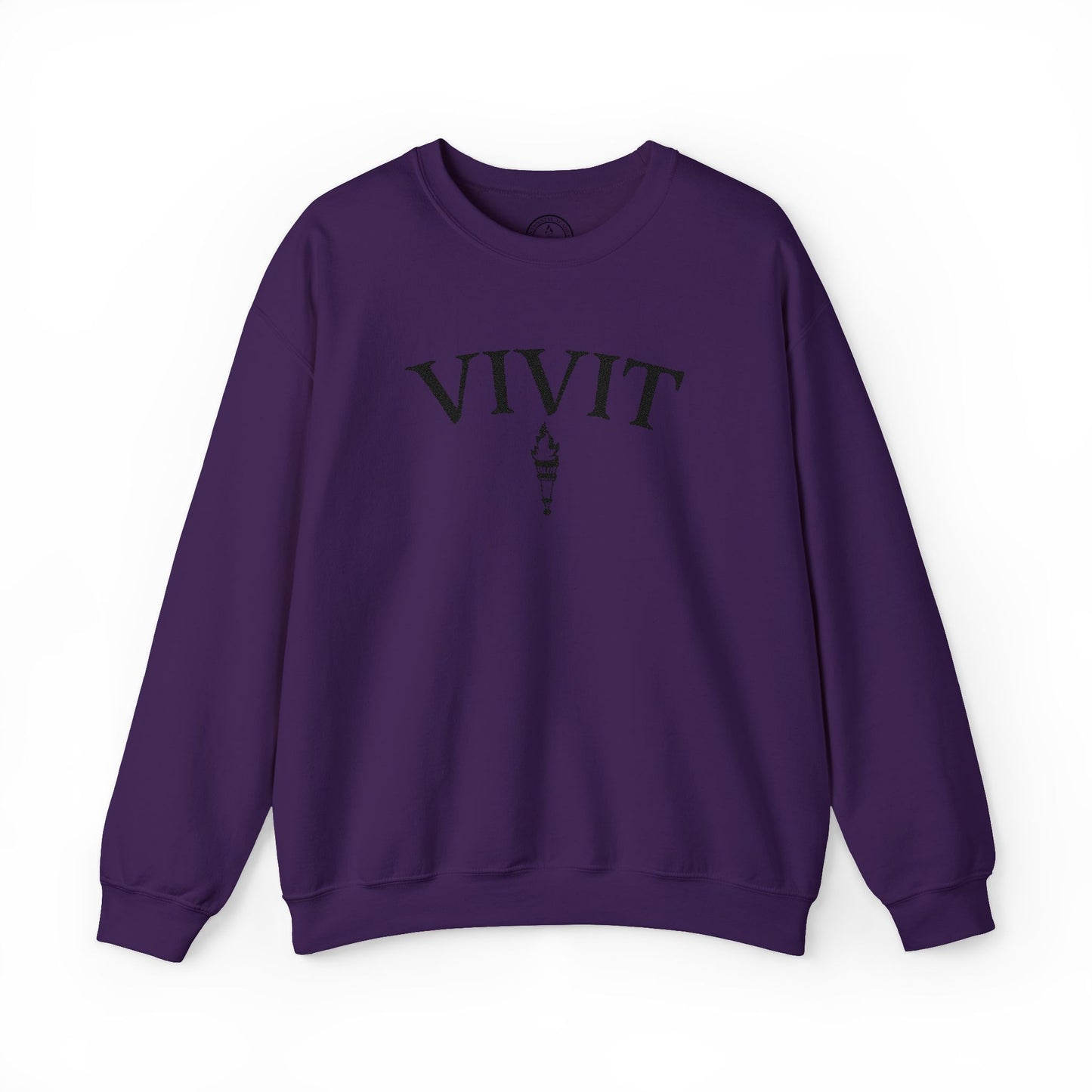 Vintage Style Unisex VIVIT Crewneck (Black Logo)
