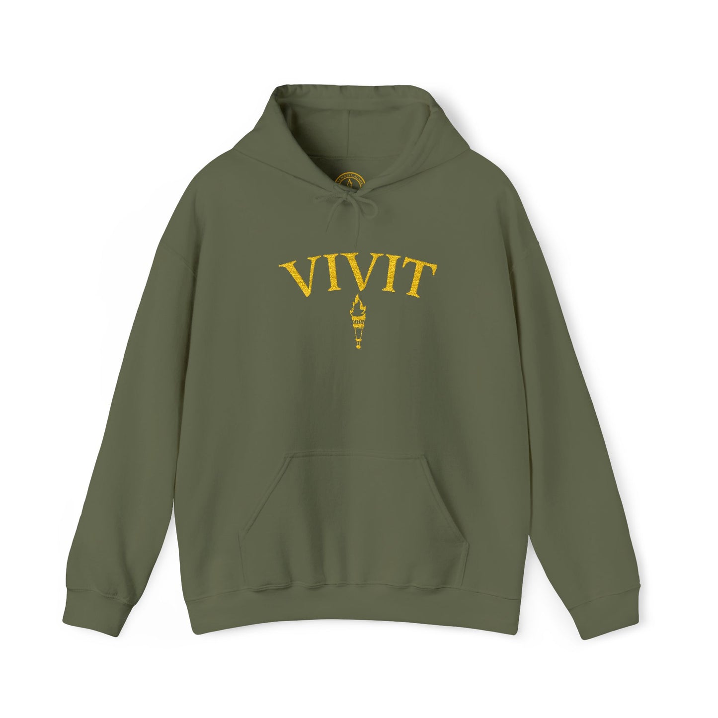 Vintage Style Unisex VIVIT Hoodie (Gold Logo)