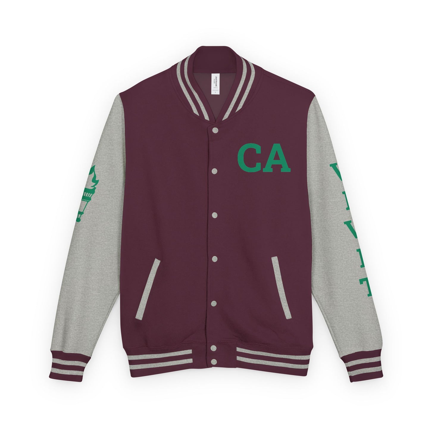 Centennial Academy Letterman Jacket (Green Logo)