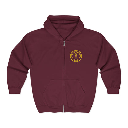 Unisex VIVIT Full Zip Hoodie (Gold Logo)