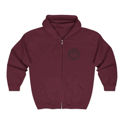VIVIT Full Zip Hoodie (Black Logo)