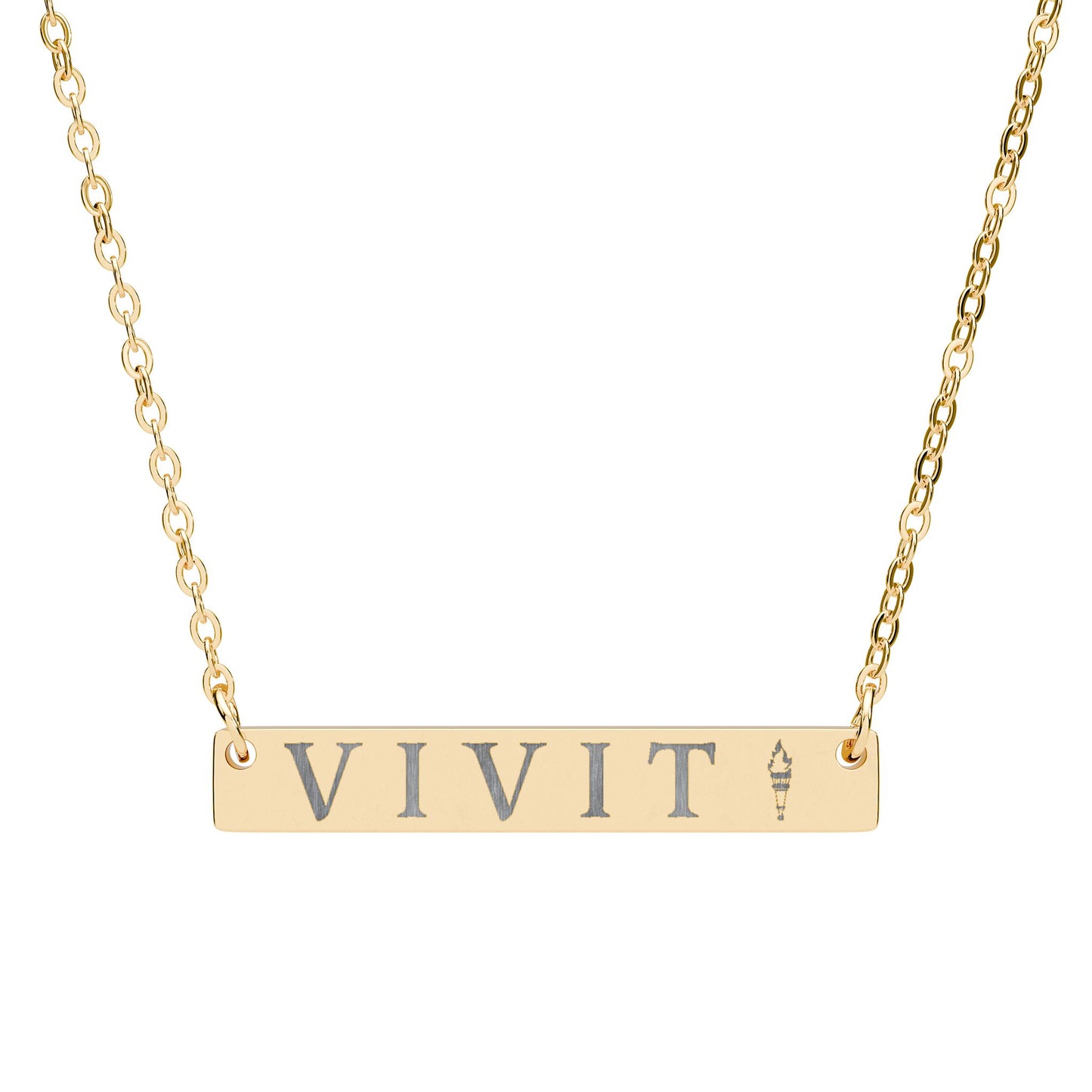 VIVIT Horizontal Bar Necklace