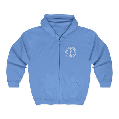 VIVIT Full Zip Hoodie (White Logo)