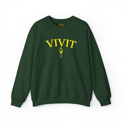 Vintage Style Unisex VIVIT Crewneck (Gold Logo)