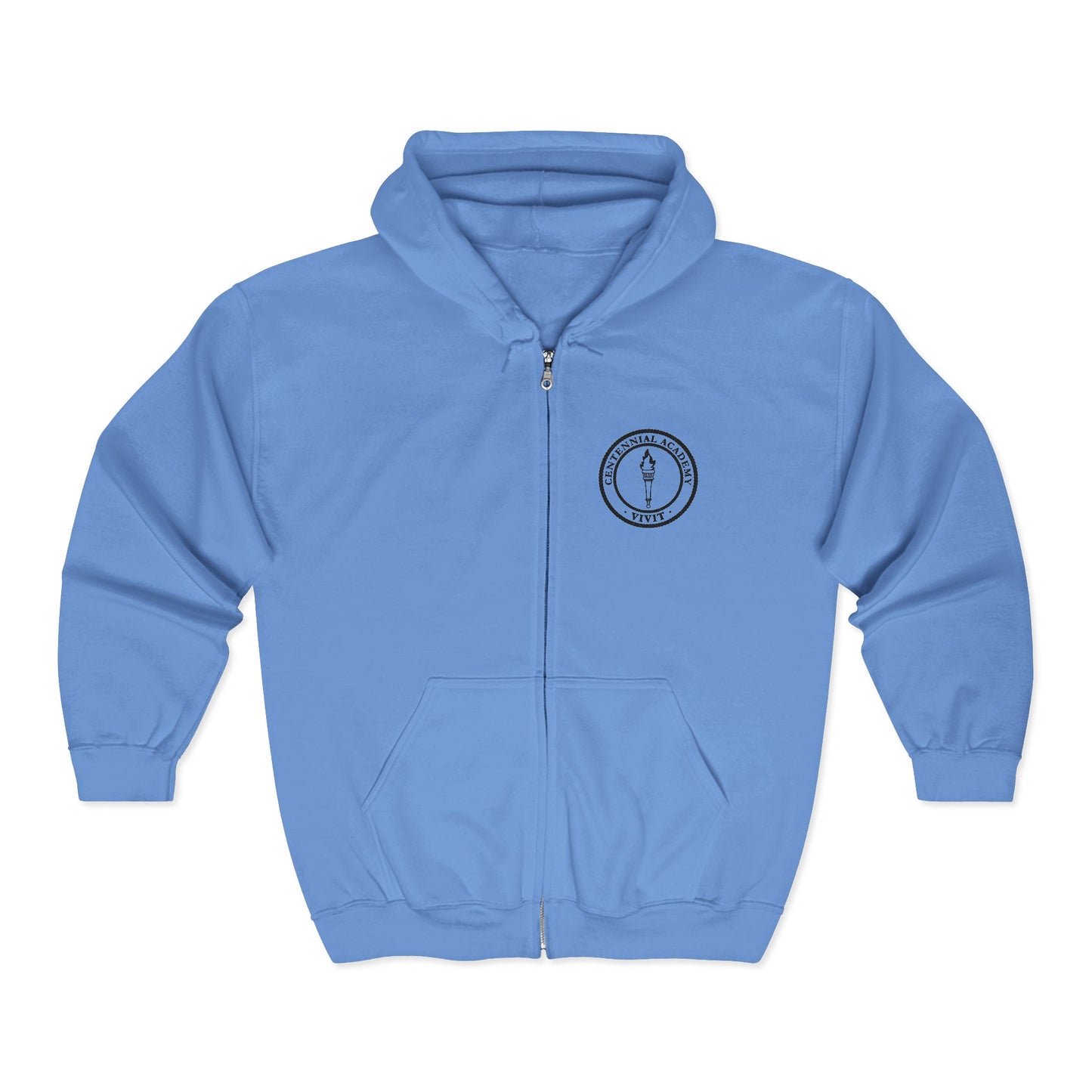 VIVIT Full Zip Hoodie (Black Logo)